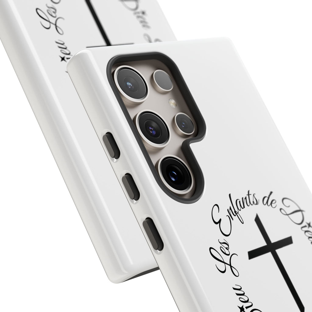 Les Enfants de Dieu Cross Phone Case