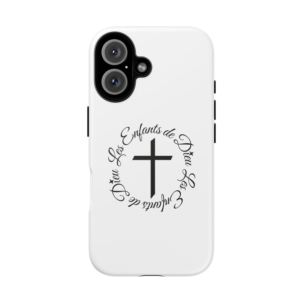 Les Enfants de Dieu Cross Phone Case