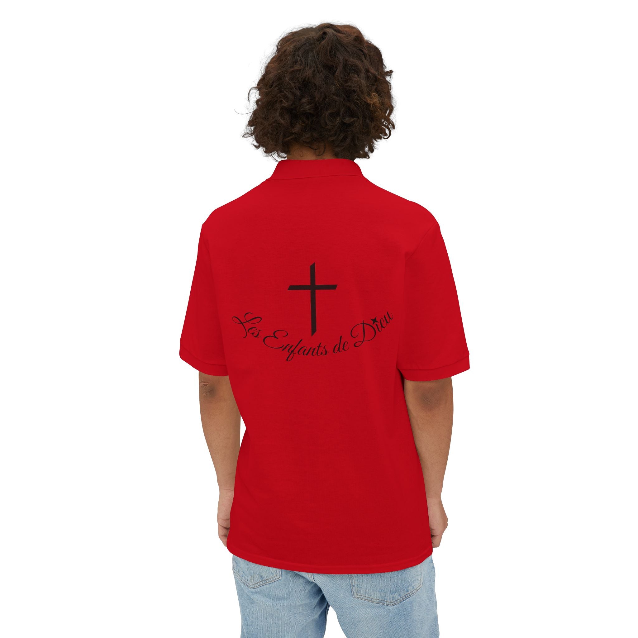 Les Enfants de Dieu 100% Cotton Men's Polo