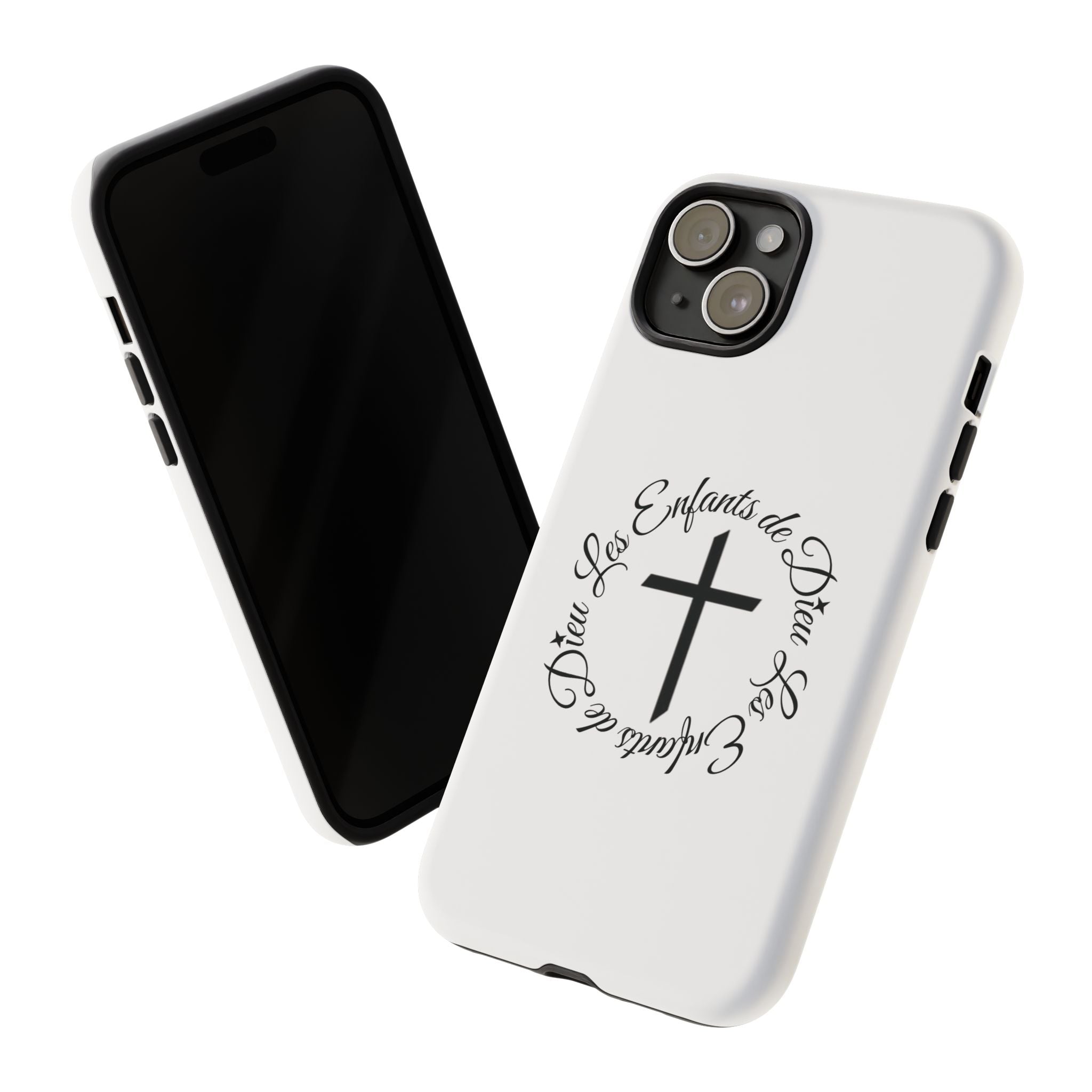 Les Enfants de Dieu Cross Phone Case