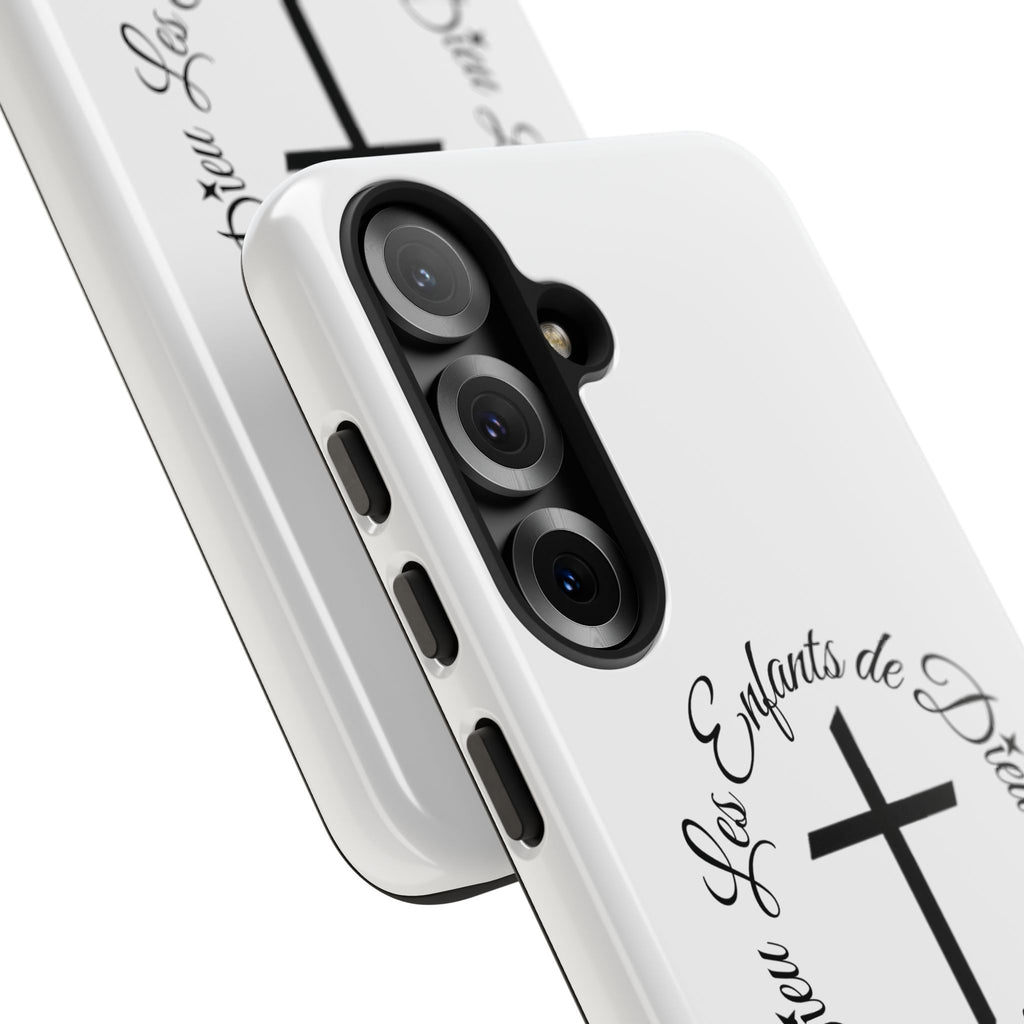 Les Enfants de Dieu Cross Phone Case