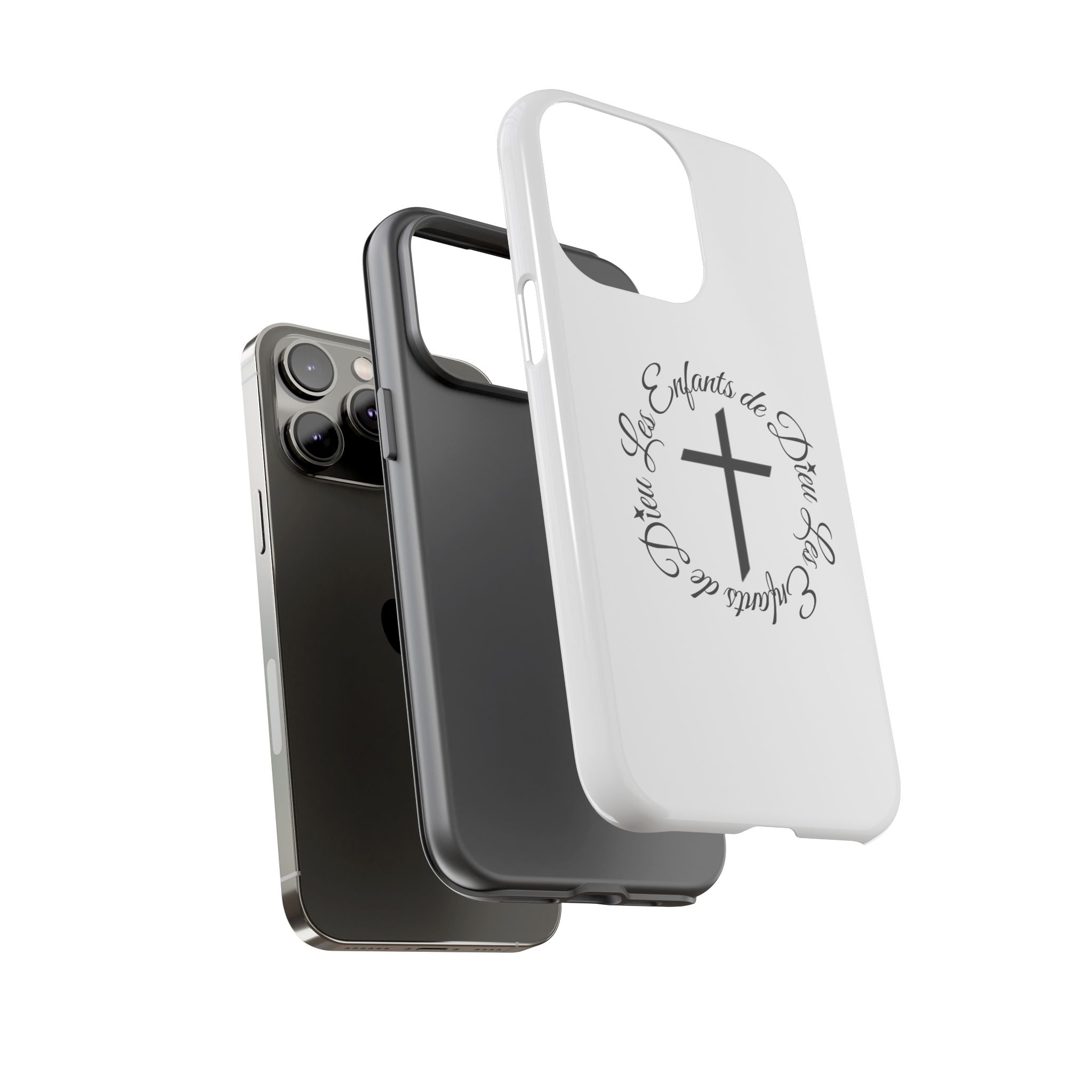 Les Enfants de Dieu Cross Phone Case
