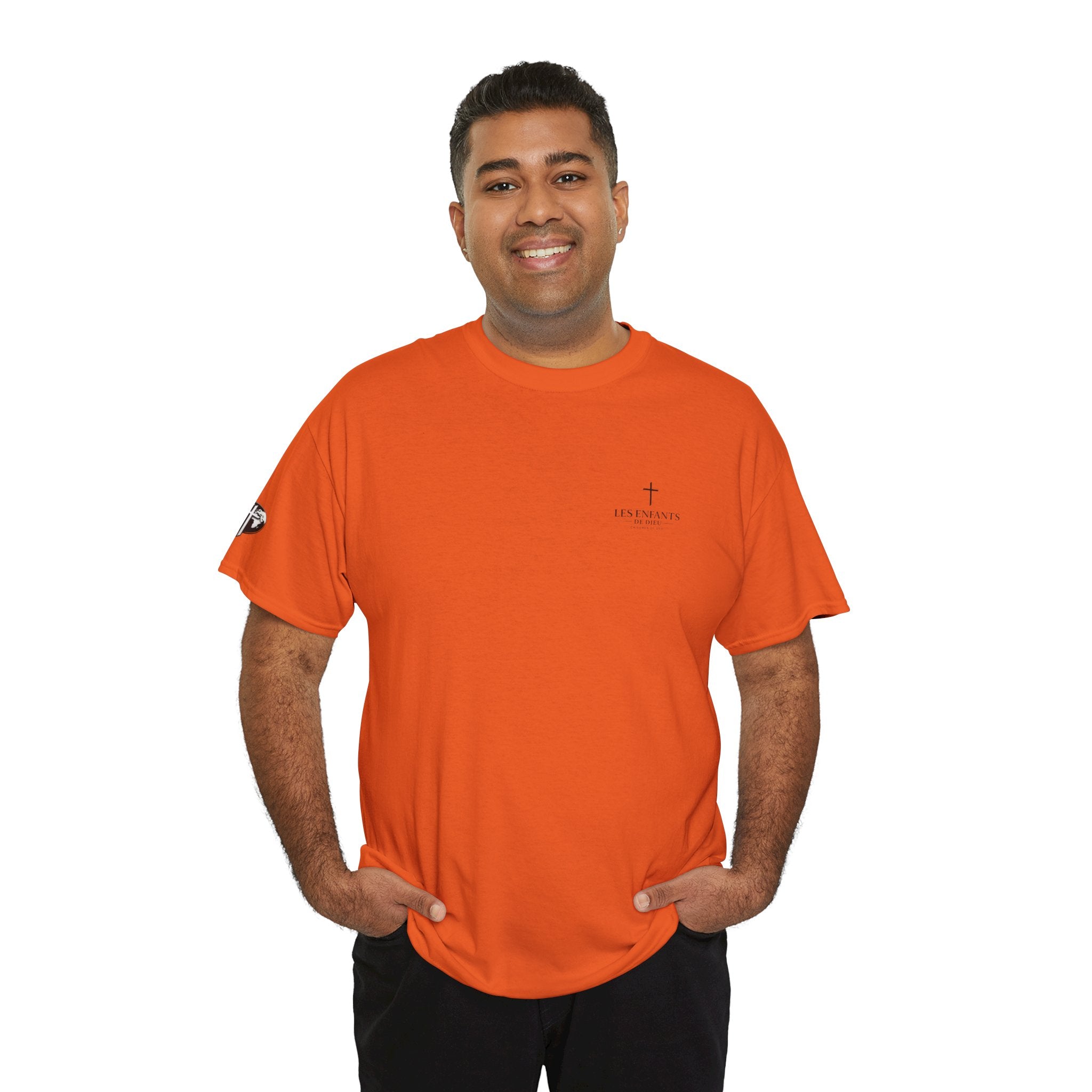 Les Enfants de Dieu Tee - Jesus Saves Tee - Psalm 23:4