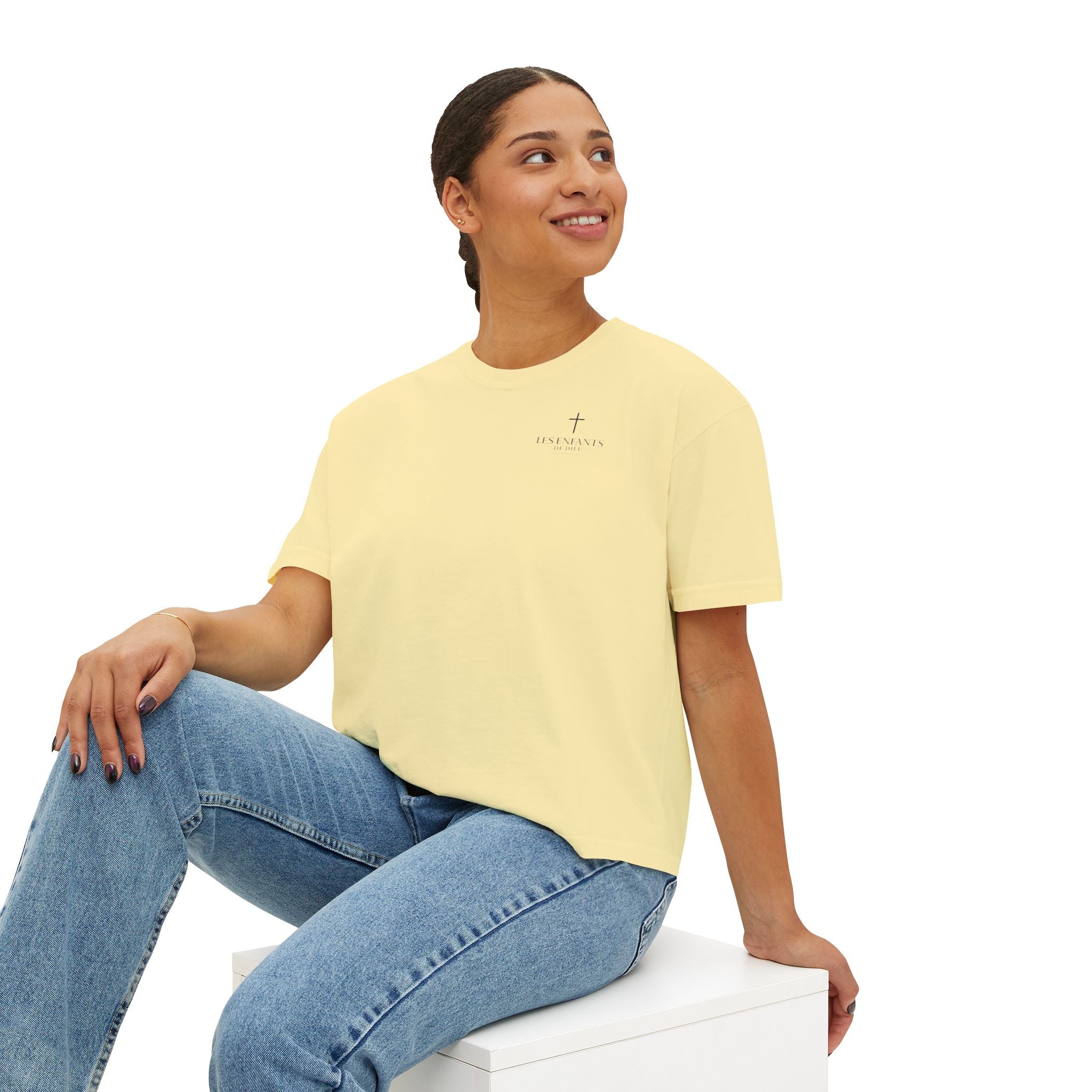 Les Enfants de Dieu Women's Boxy Tee