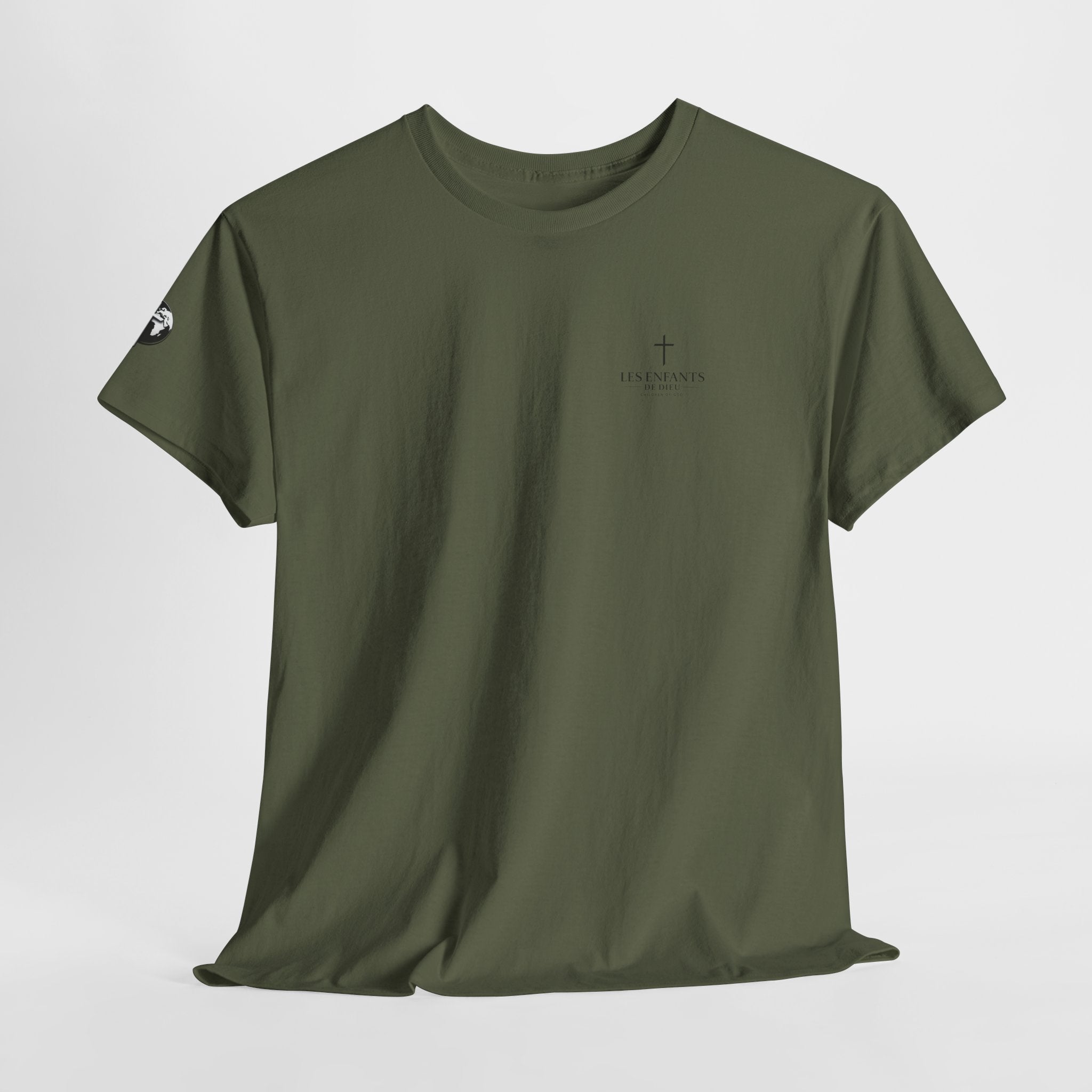 Les Enfants de Dieu Tee - Jesus Saves Tee - Psalm 23:4