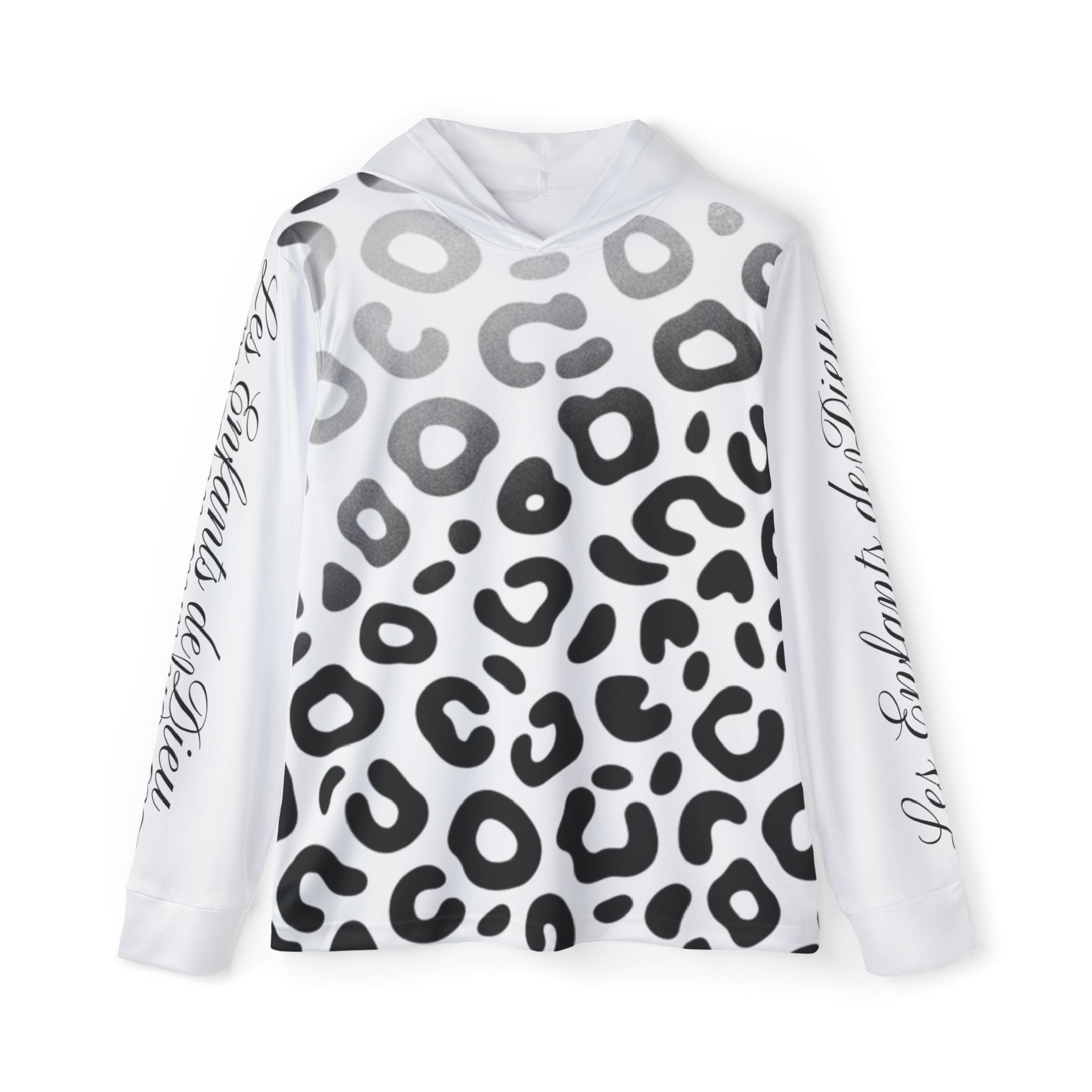 Les enfants de Dieu Men's Sports Wear Long Sleeves - Cheetah Print