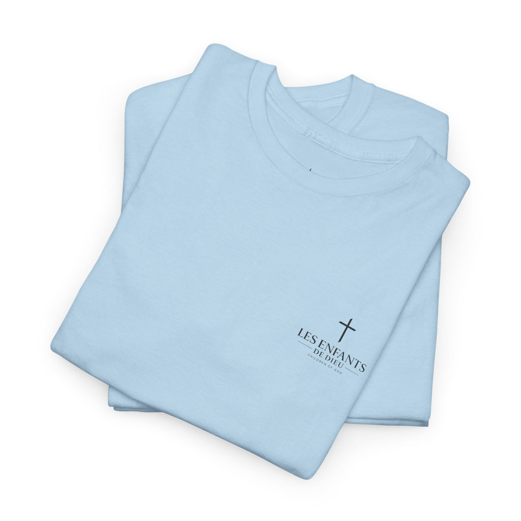 Les Enfants de Dieu Tee - Jesus Saves Tee - Psalm 23:4