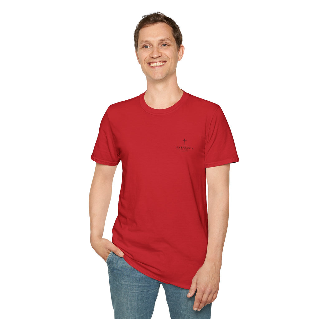 Les Enfants de Dieu T-Shirt — Jesus Saves Shirt - Psalm 23:4