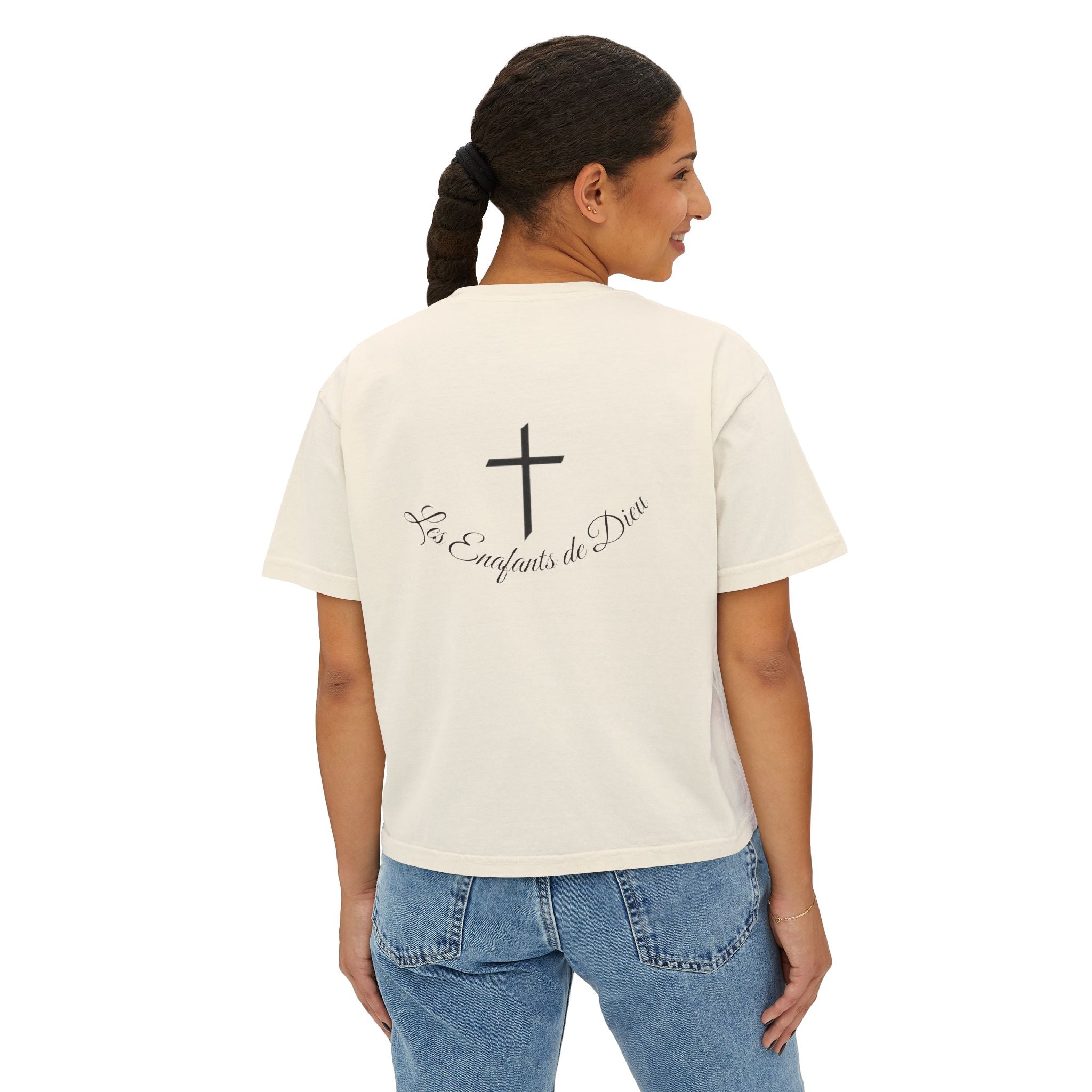 Les Enfants de Dieu Women's Boxy Tee