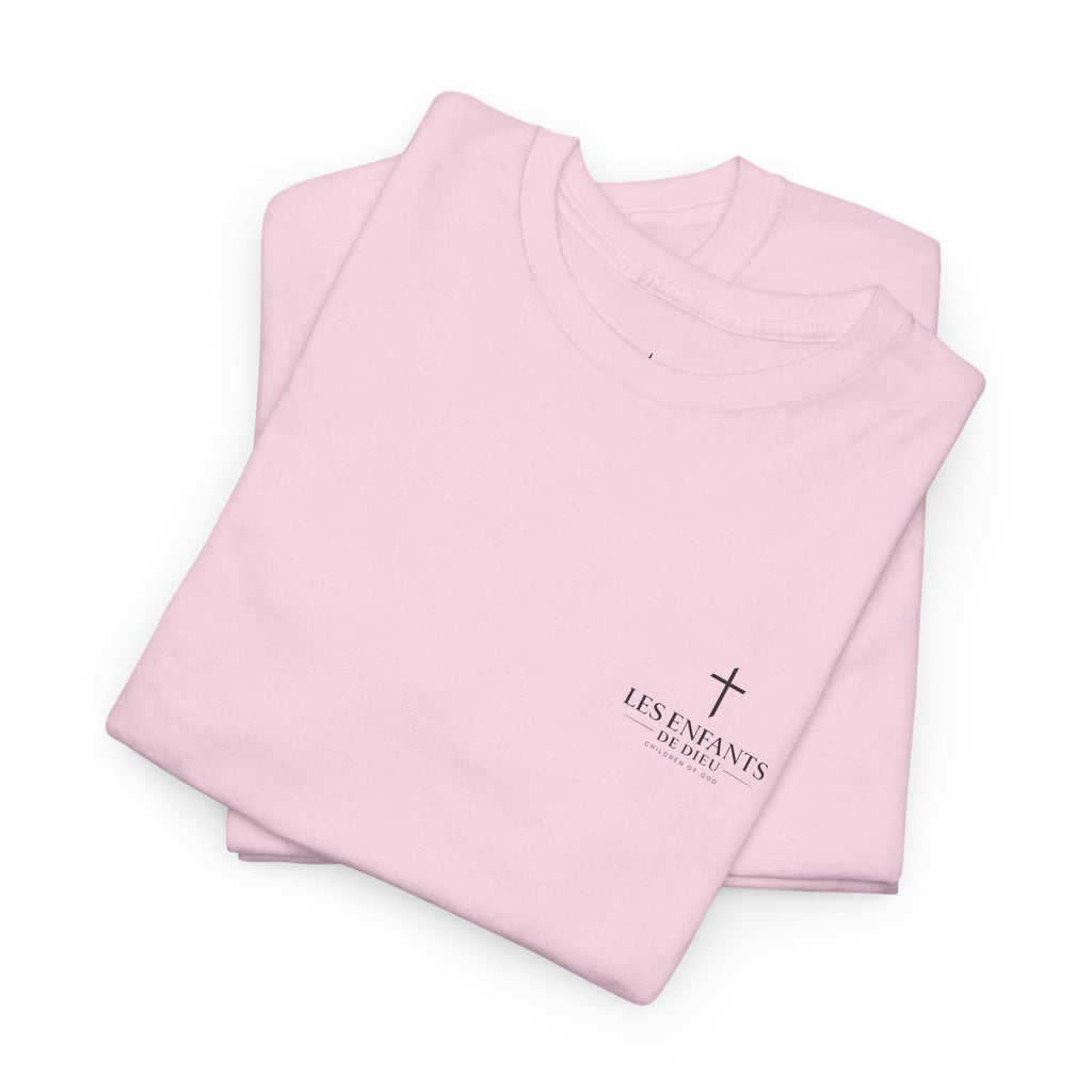 Les Enfants de Dieu Tee - Jesus Saves Tee - Psalm 23:4