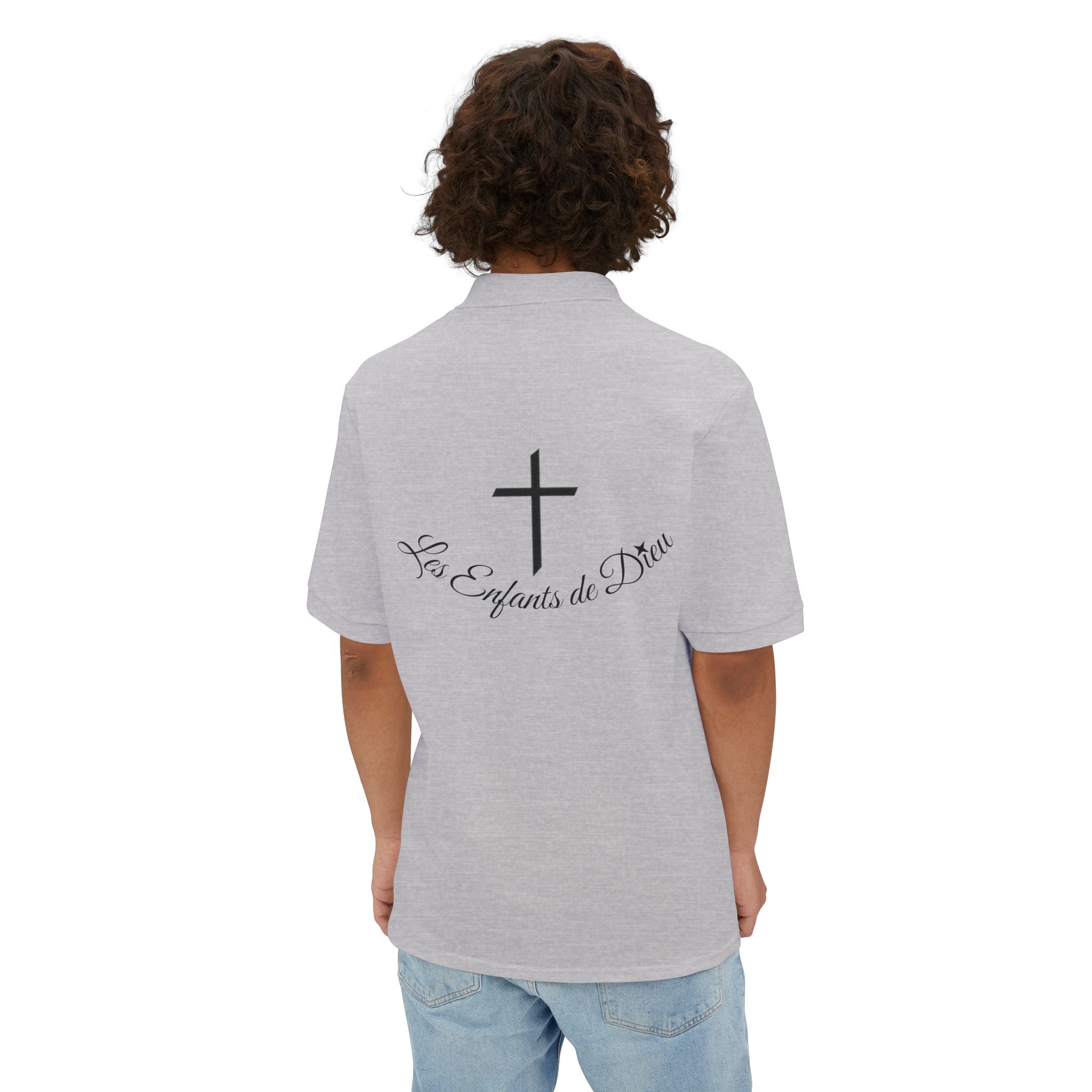 Les Enfants de Dieu 100% Cotton Men's Polo