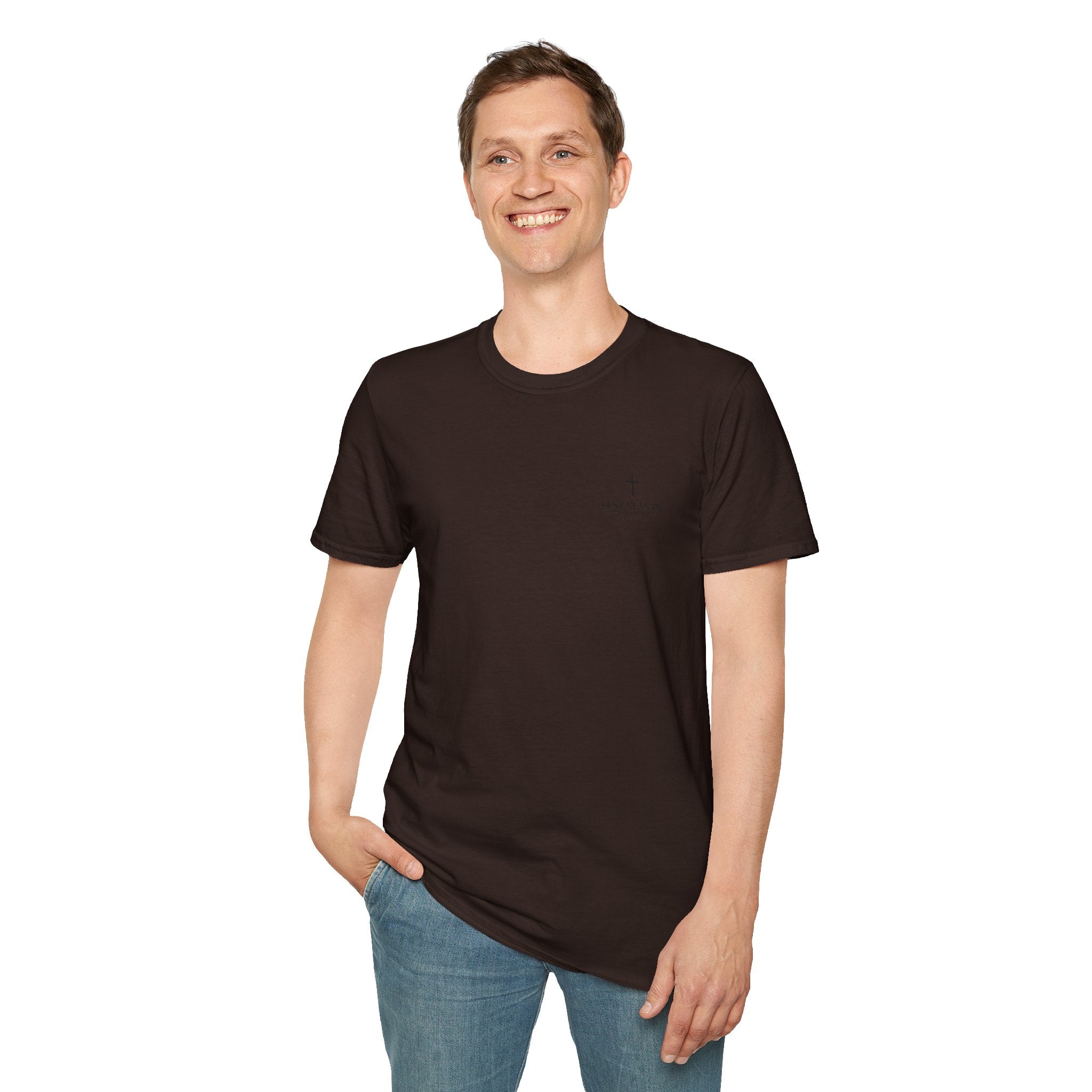 Les Enfants de Dieu T-Shirt — Jesus Saves Shirt - Psalm 23:4