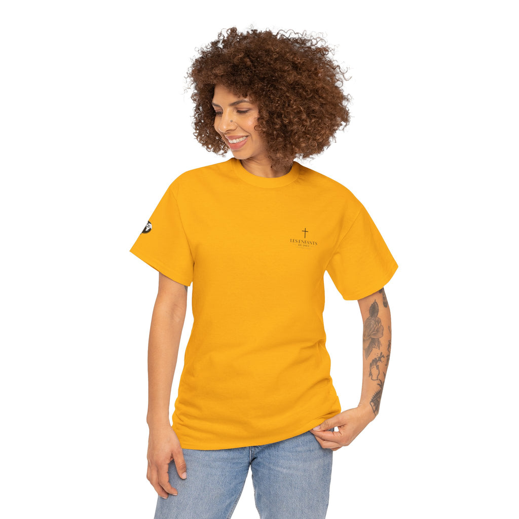 Les Enfants de Dieu Tee - Jesus Saves Tee - Psalm 23:4