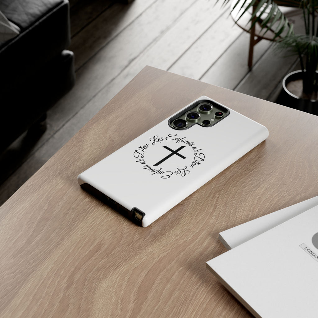 Les Enfants de Dieu Cross Phone Case