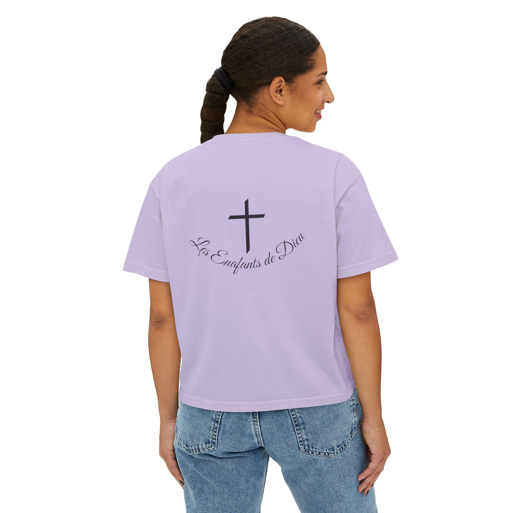 Les Enfants de Dieu Women's Boxy Tee
