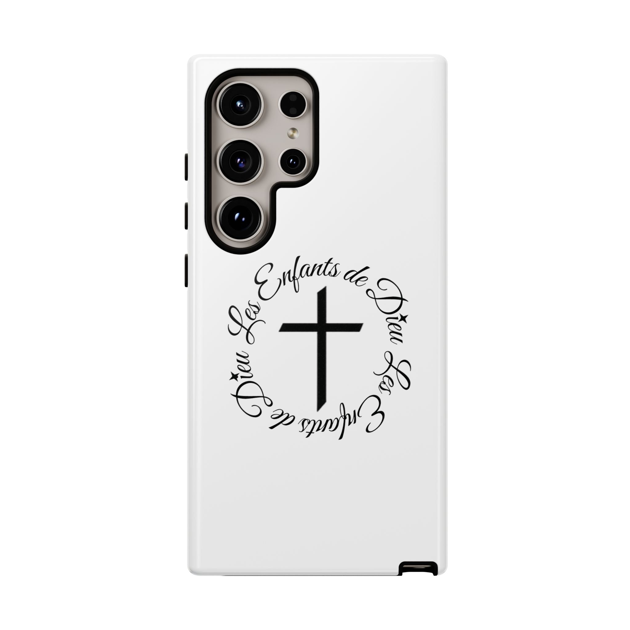 Les Enfants de Dieu Cross Phone Case