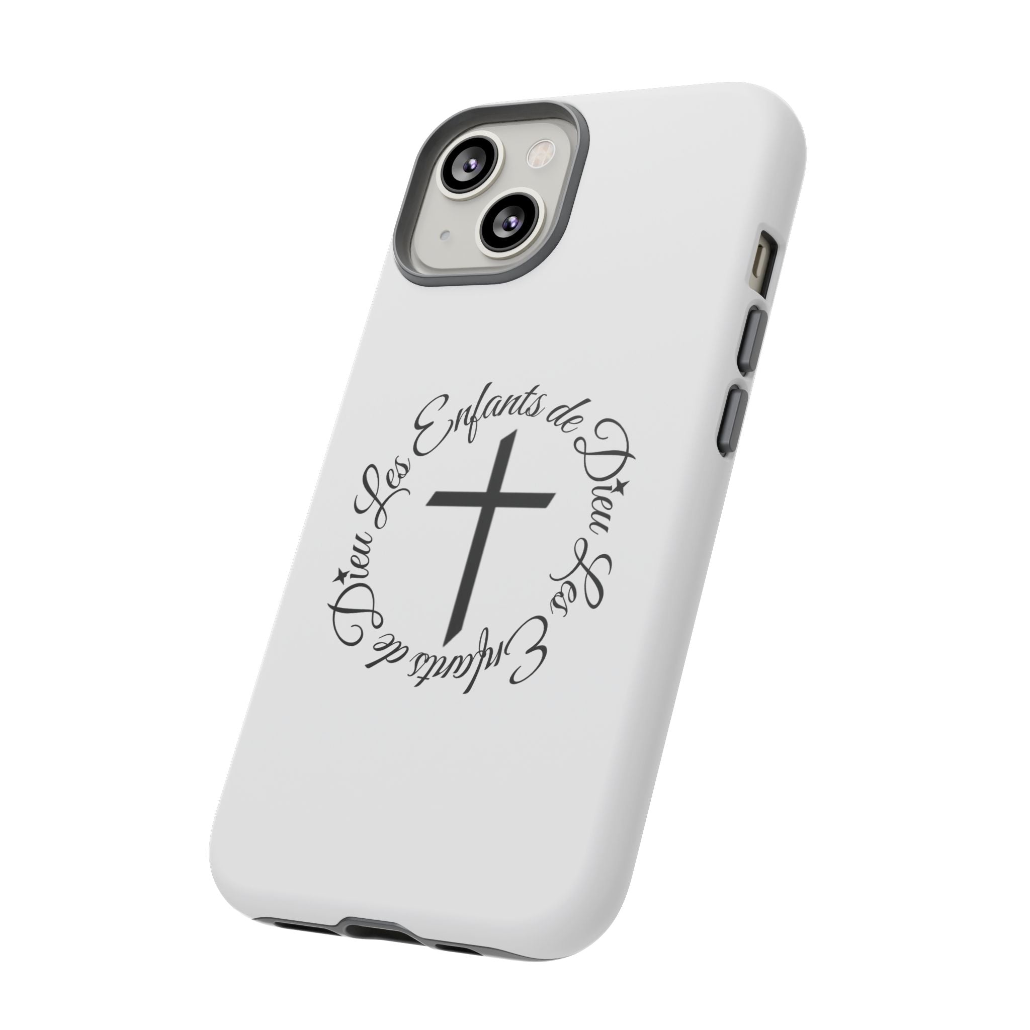 Les Enfants de Dieu Cross Phone Case