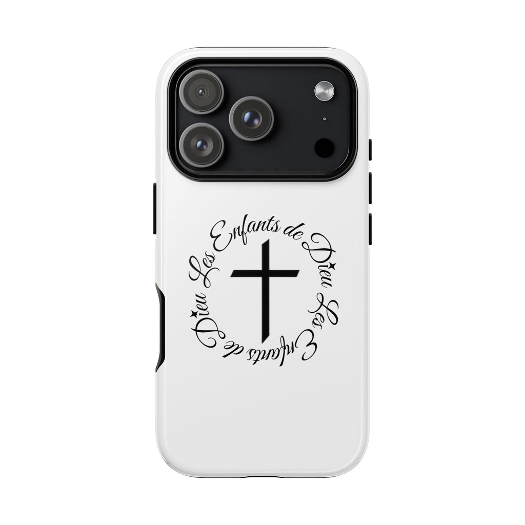 Les Enfants de Dieu Cross Phone Case