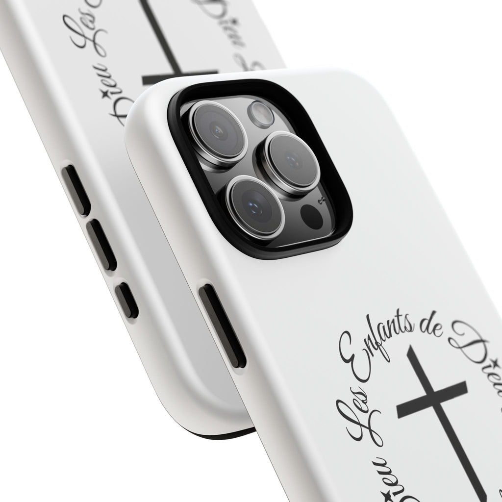 Les Enfants de Dieu Cross Phone Case