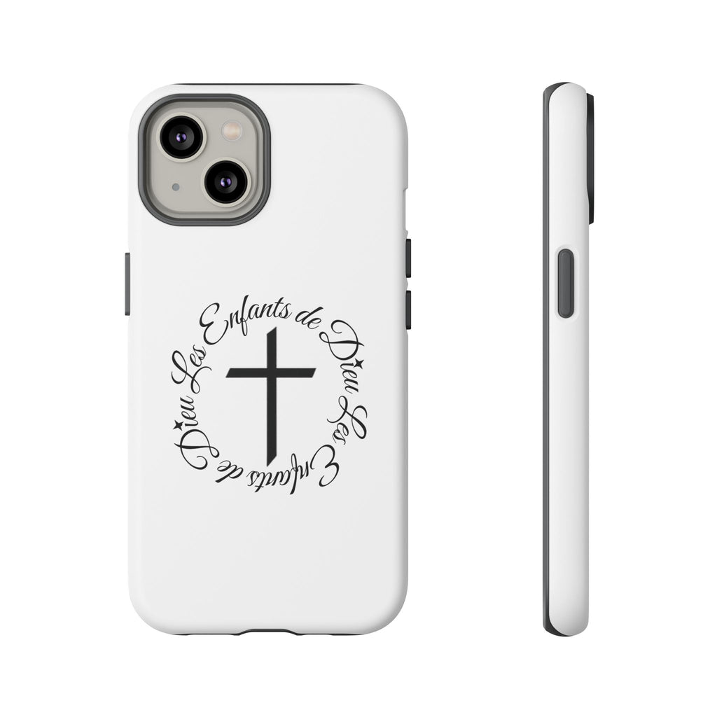 Les Enfants de Dieu Cross Phone Case
