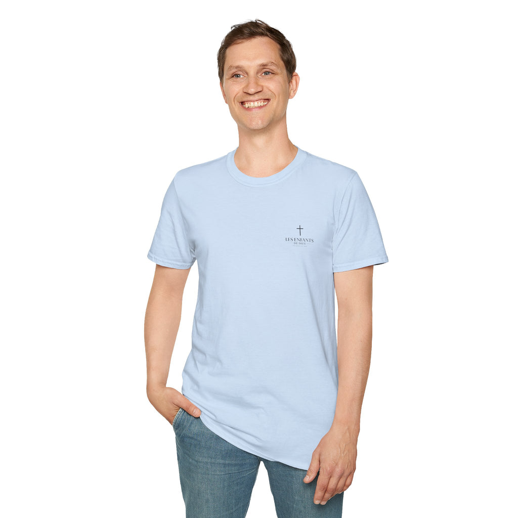 Les Enfants de Dieu T-Shirt — Jesus Saves Shirt - Psalm 23:4