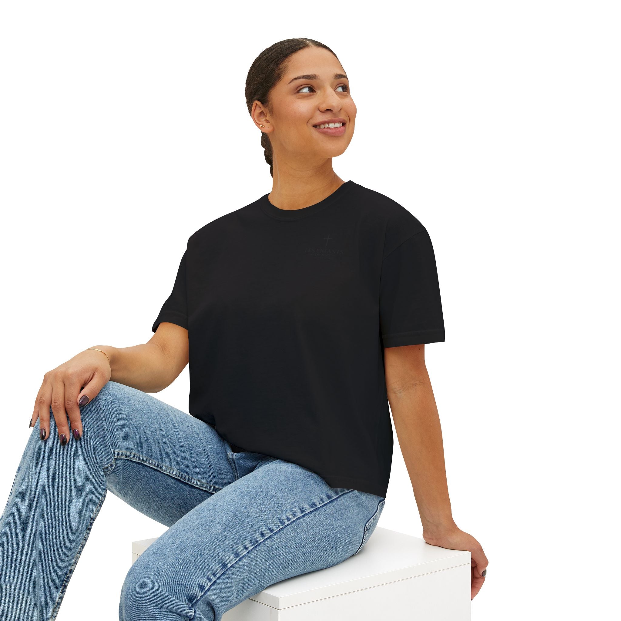 Les Enfants de Dieu Women's Boxy Tee