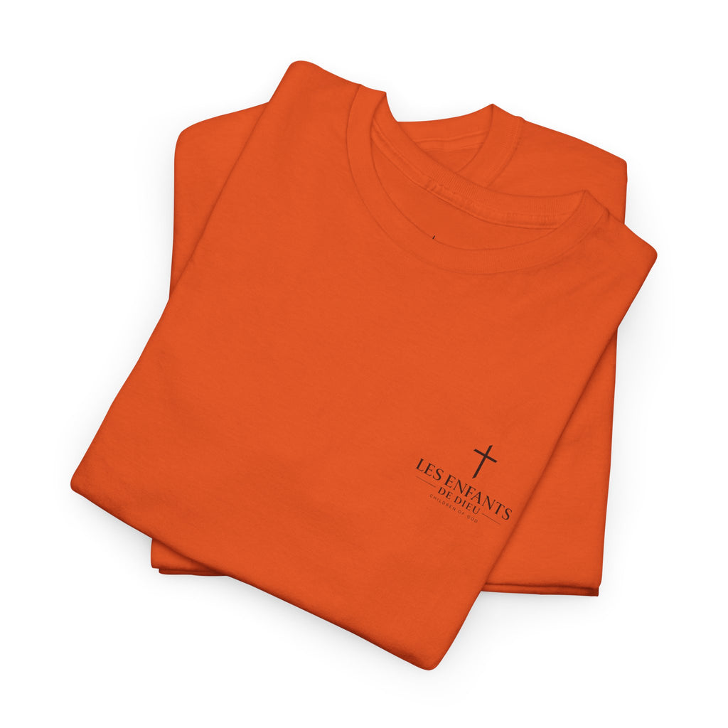 Les Enfants de Dieu Tee - Jesus Saves Tee - Psalm 23:4